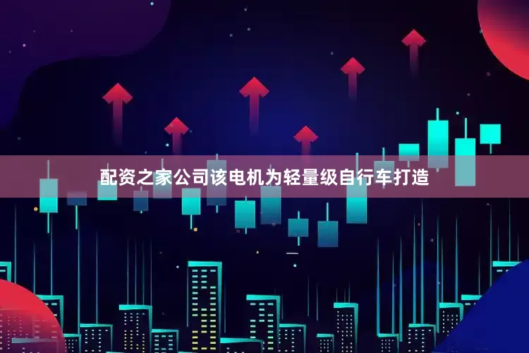 配资之家公司该电机为轻量级自行车打造