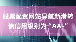 股票配资网站导航新港转债信用级别为“AA-”